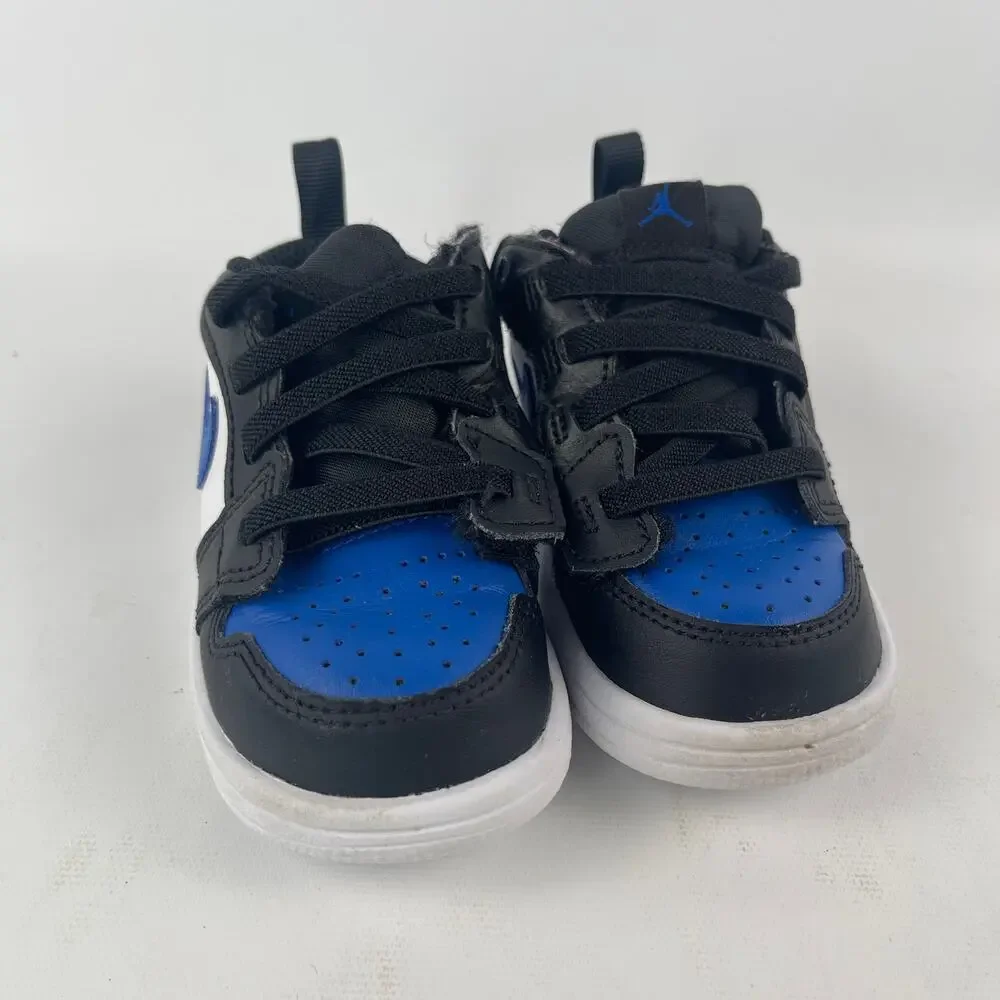 Nike Air Jordan 1 Low Alt Toddler Sneakers Blue Black White Nike Swoosh Size 5C